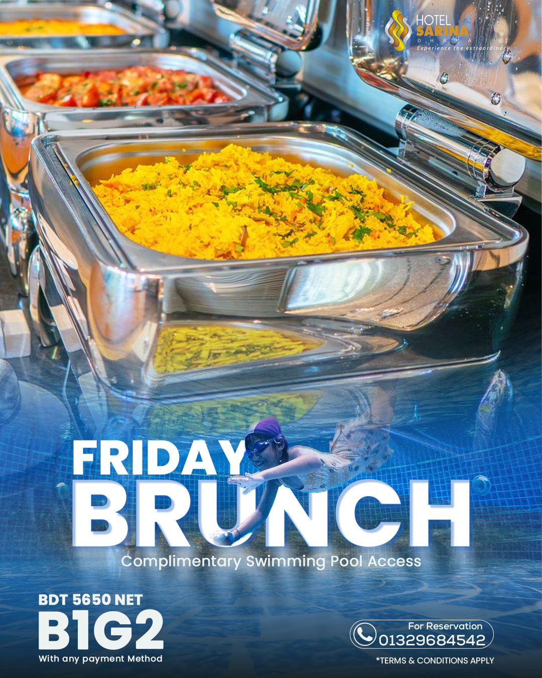 Buffet Brunch | Friday | B1G2