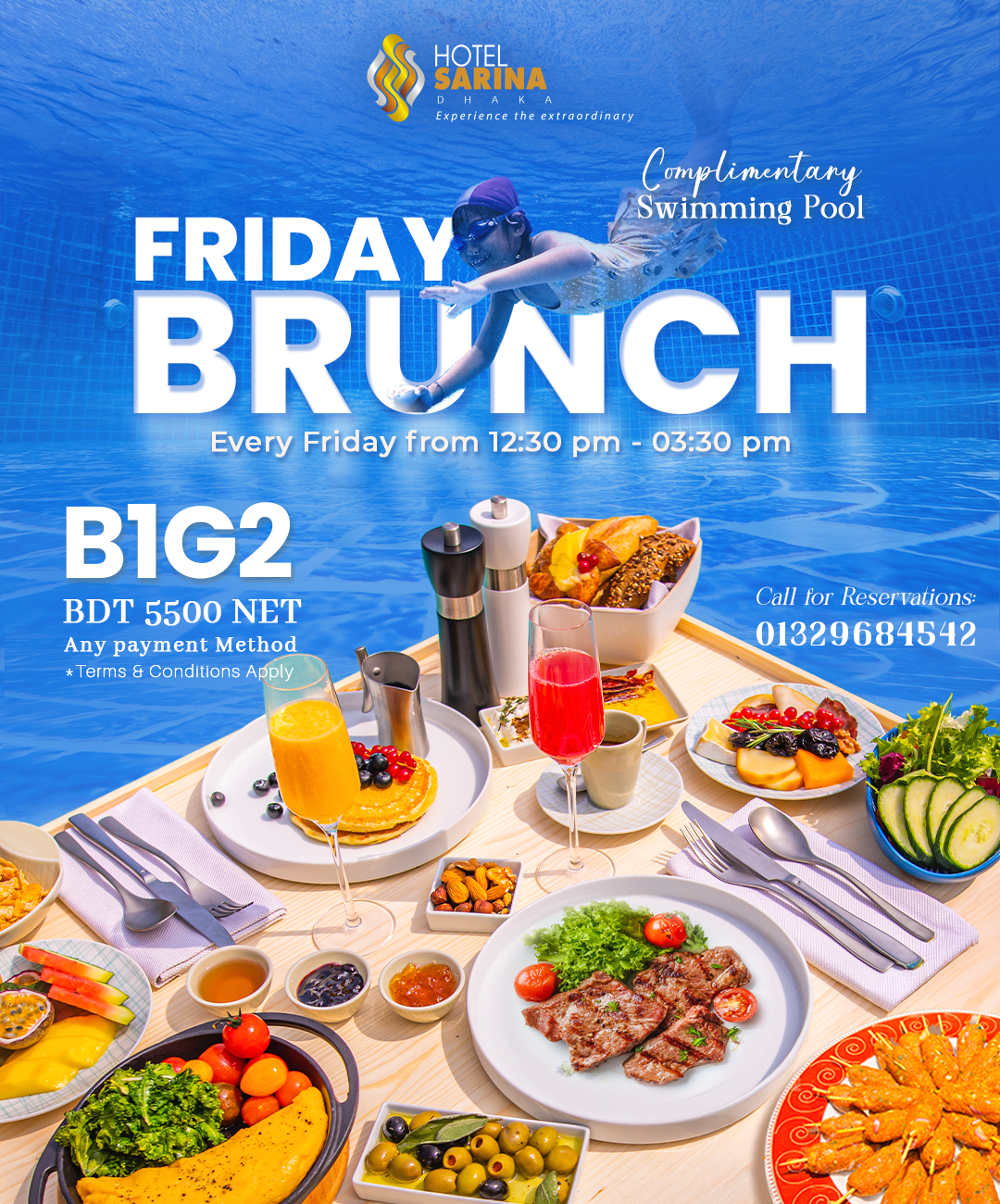 Friday Brunch – A Lavish Culinary Affair