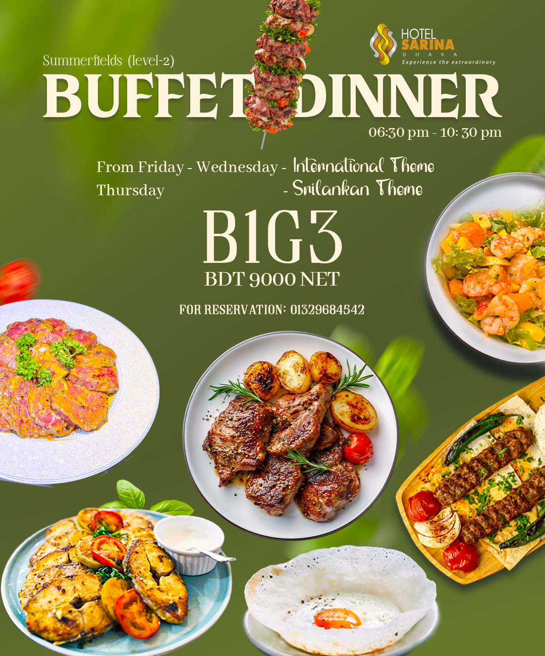Buffet Dinner | Everyday