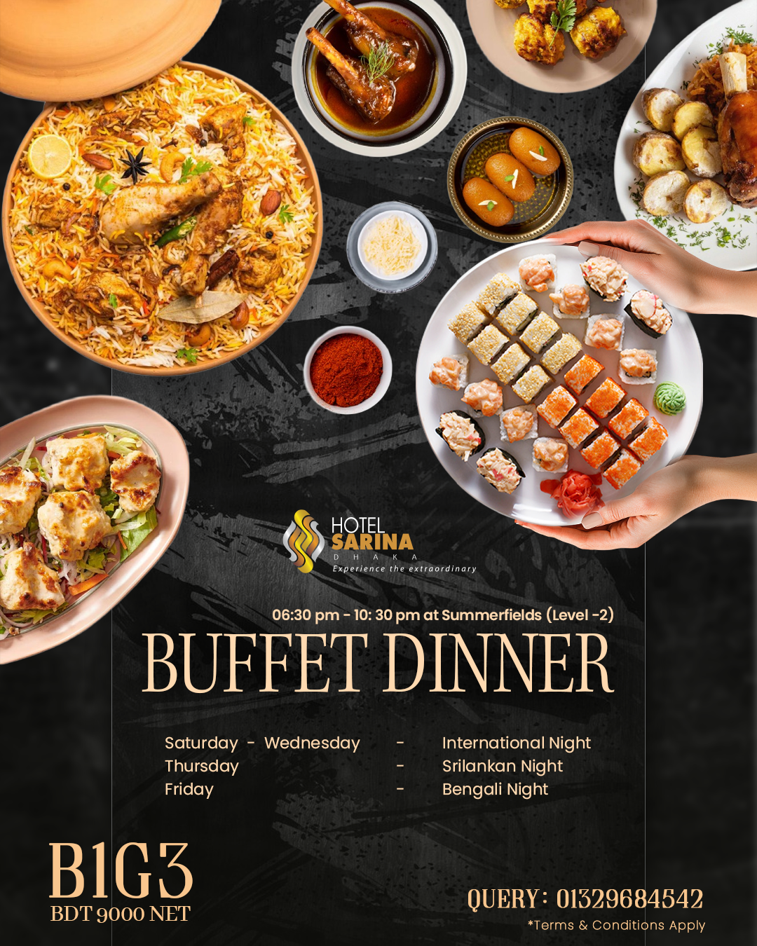 Buffet Dinner