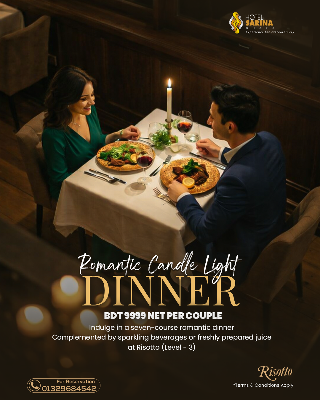 Romantic Candle Light Dinner