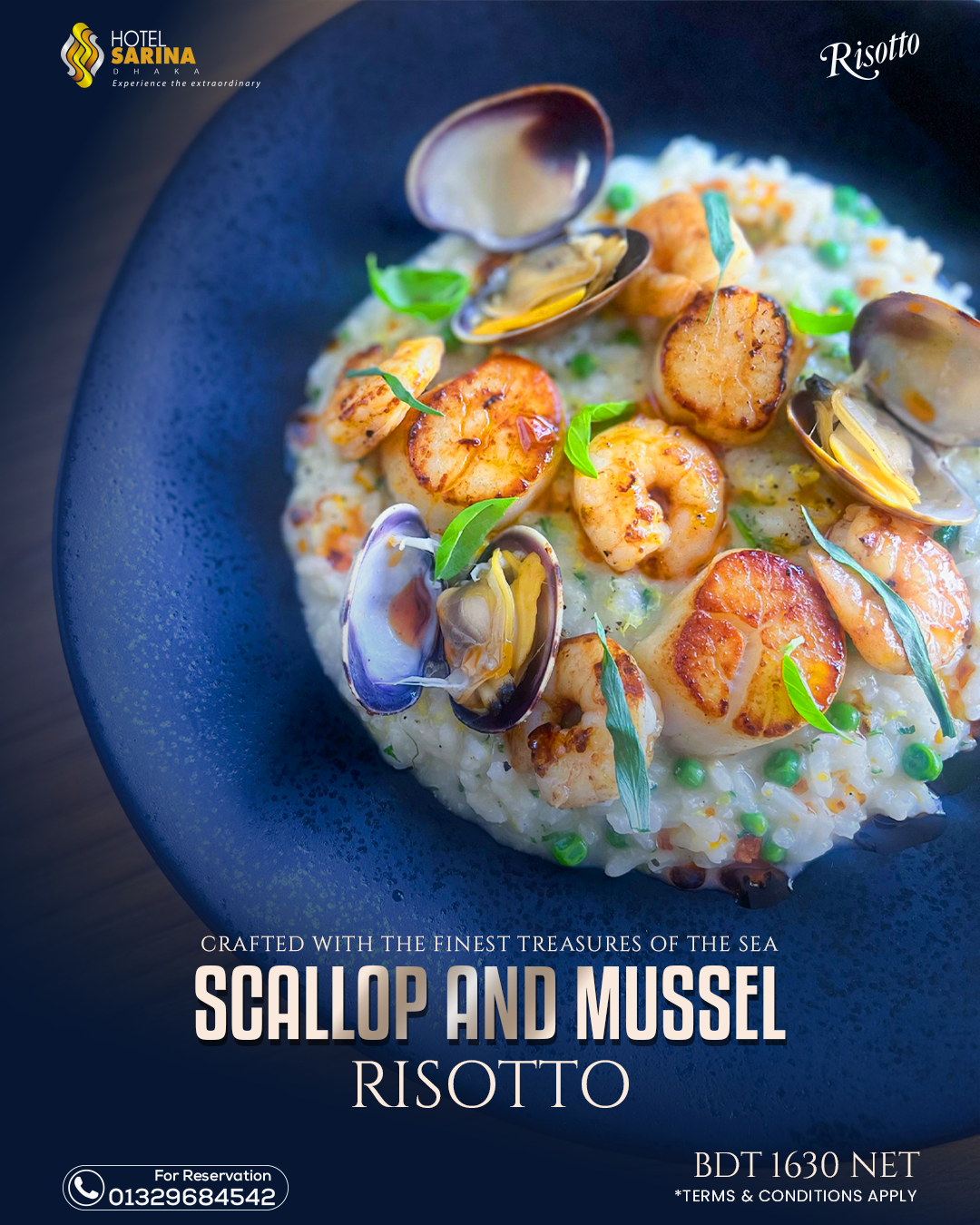 Scallops and Mussels