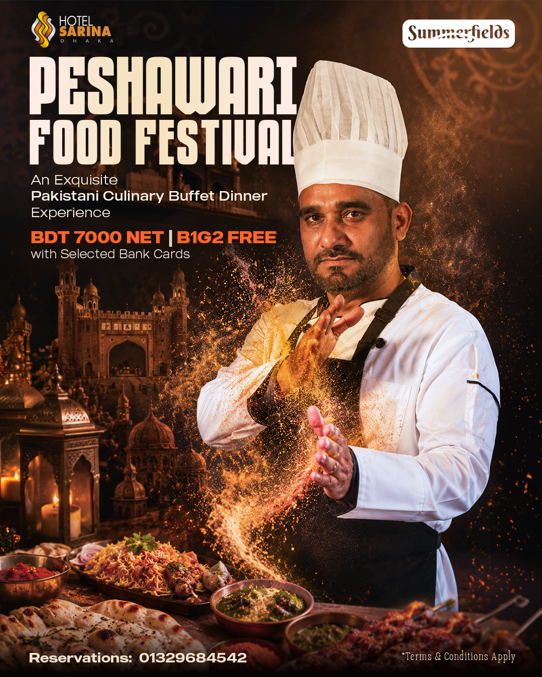 Peshawari Food Festival in Dhaka | Hotel Sarina Dhaka